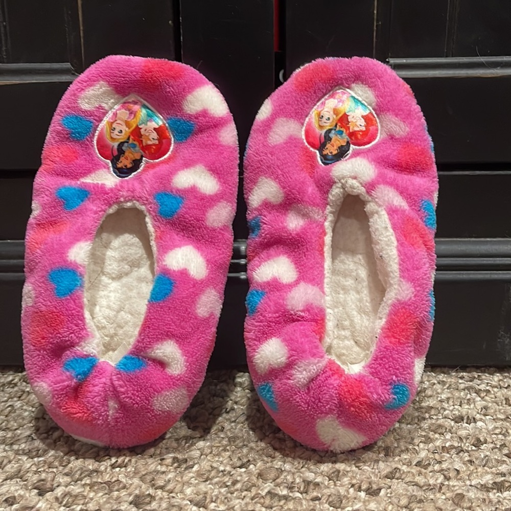 Girls Size 13 Disney Princess Slippers